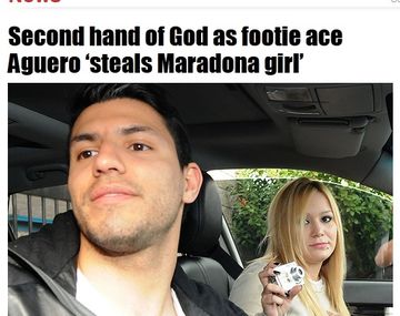 Sergio Agüero y Karina La Princesita