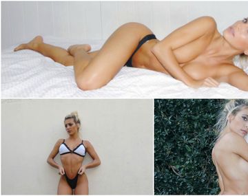 Las fotos de Sol Pérez en topless que explotaron en Twitter