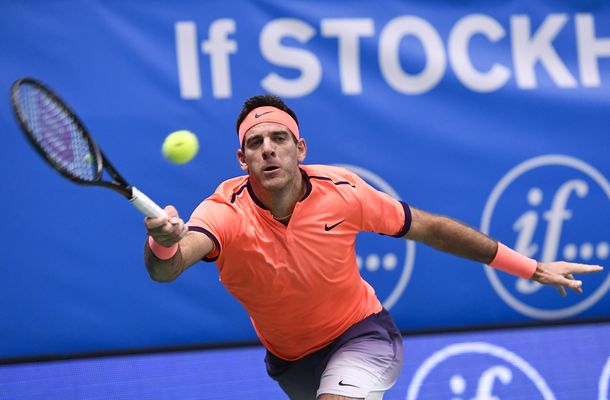 Juan Martín Del Potro venció a Nicolás Almagro y enfrentará a Ivo Karlovic en la próxima ronda del ATP de Estocolmo
