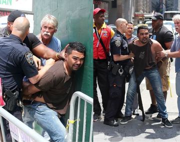 Detuvieron al conductor que atropelló a personas en Times Square
