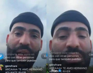 Arcángel sorprendió con un guiño a River antes de sus shows en Argentina