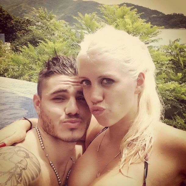 Más enamorada que nunca, Wanda Nara publicó una foto de su novio
