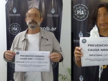 Los dos ciudadanos fueron detenidos en el Aeropuerto de Ezeiza