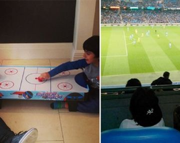 El Kun volvió a ver a su hijo