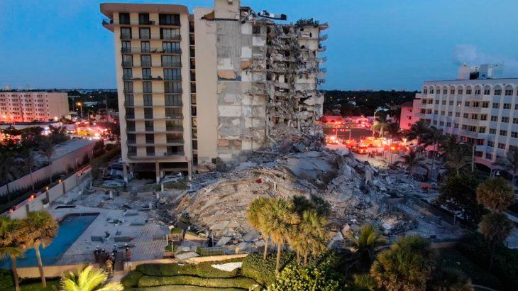 Derrumbe en Miami: comenzaron los preparativos para demoler el edificio