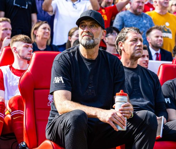 Las emoción de Jürgen Klopp en su último partido como DT del Liverpool