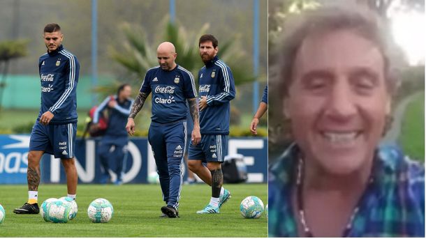 Serafín Dengra arengó a la Selección