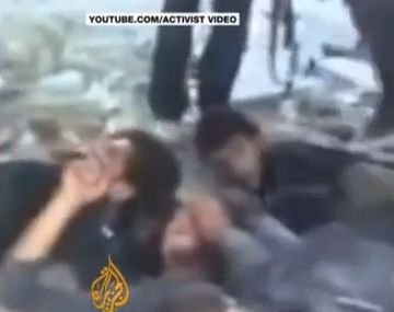 Investigan un video en el que fusilan a soldados sirios