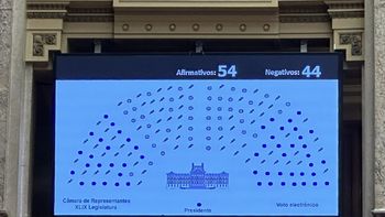El voto electrónico tuvo su debut en el Parlamento, con la aprobación de la Rendición de Cuentas en Diputados. El voto electrónico tuvo su debut en el Parlamento, con la aprobación de la Rendición de Cuentas en Diputados.