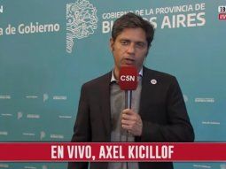 Kicillof se comprometió a controlar el cumplimiento del congelamiento de precios en la Provincia