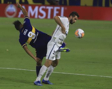 Boca no pudo doblegar al Santos y tiene que al menos empatar marcando goles en Brasil 