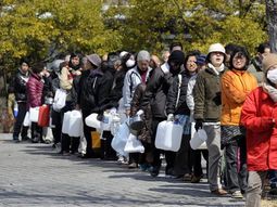 evacuados japon