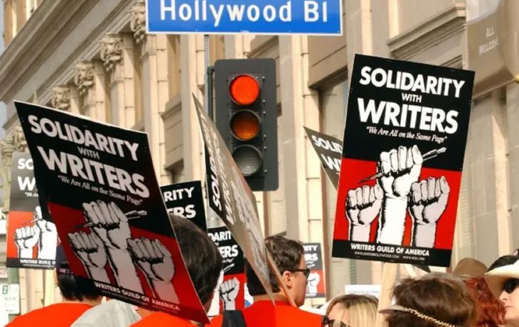 Hollywood: guionistas acordaron mejoras salariales y levantaron la huelga