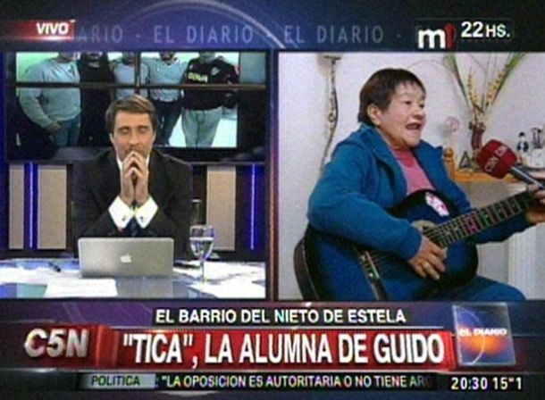 La emotiva historia de Tica, la alumna del nieto de Estela de Carlotto