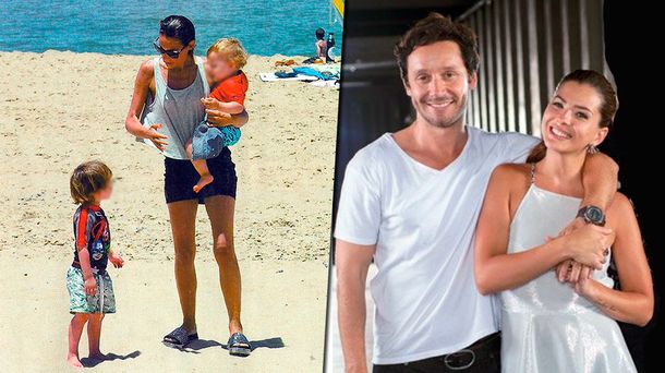 Pampita marca territorio en Punta del Este