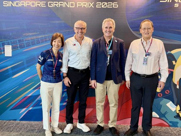 Pablo Quirno en el GP de Singapur