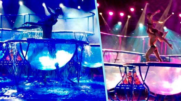 El accidente de Jorge Moliniers en el aquadance