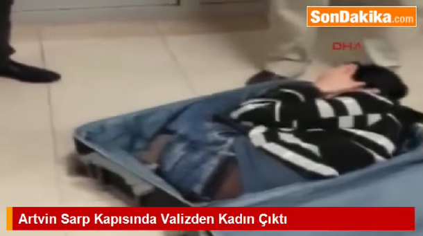 Intenta cruzar la frontera en una valija, pero la encuentran