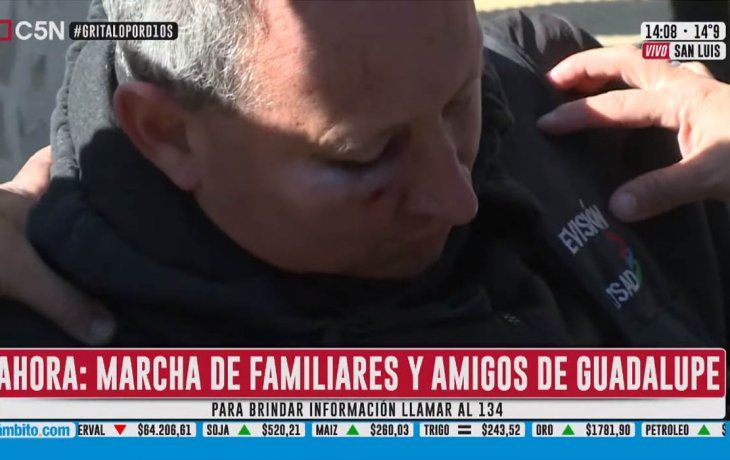 San Luis: agredieron a un periodista durante una marcha por Guadalupe