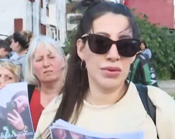 Daiana, prima de Brenda y Morena, dos de las tres jóvenes desaparecidas.