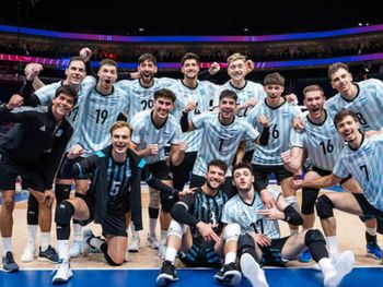 Vóley: histórico triunfo de la Selección Argentina de vóley ante Francia en VNL
