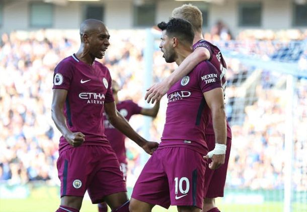 Agüero marcó en la victoria de Manchester City
