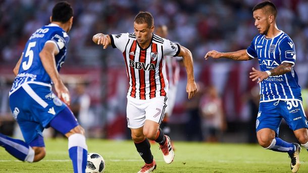 River se recuperó del 0-2 en el Monumental y se lo empató a Godoy Cruz