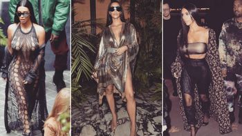 Los looks de Kim Kardashian en París. Los looks de Kim Kardashian en París.