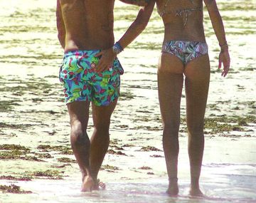 La manito cariñosa de la novia de Ezequiel Pocho Lavezzi