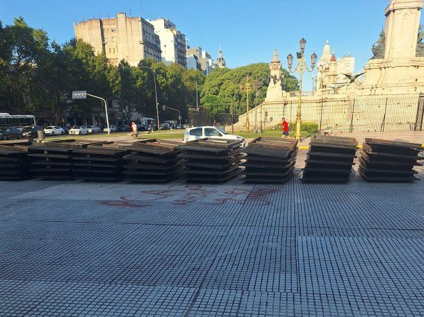 Todos los cortes en la zona del Congreso por la apertura de sesiones ordinarias