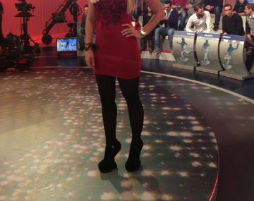 El exitoso debut de Wanda Nara en la tevé italiana