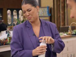 La reacción de Wanda Nara al probar un curry picante en MasterChef