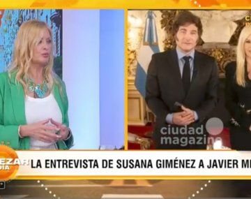 La reacción de Yuyito González a la entrevista de Susana a Milei