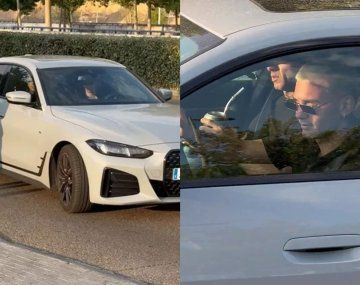El impactante auto de lujo con el que llegó Mastantuono al predio del Real Madrid
