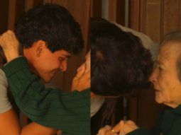 El emotivo reencuentro de Gianluca Pugliese y su abuela de 88 años.