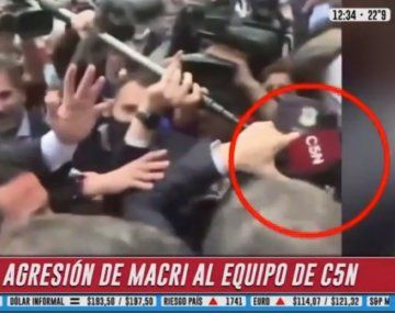 Así fue la agresión de Macri a C5N