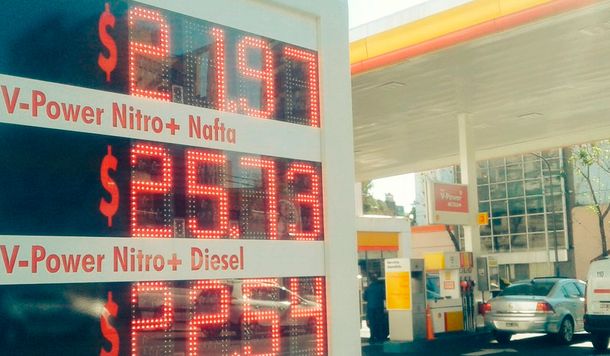 Desde hoy la nafta está entre un 10 y un 12% más cara  en la Ciudad