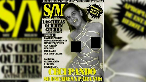 Esta es la contratapa por la que Cecilia Pando inició acciones legales contra la revista