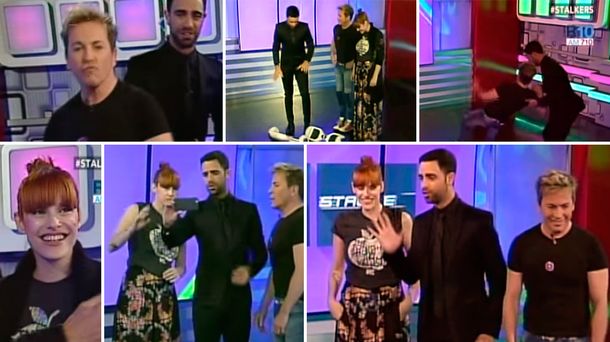 Connie Ansaldi y Guido Süller pasaron por Stalkers en patineta