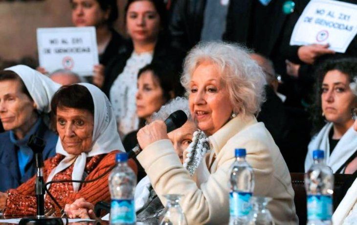 Abuelas de Plaza de Mayo se solidarizaron con Florencia Peña y repudiaron la violencia machista