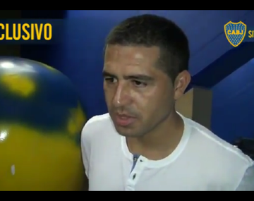 La palabra de Riquelme en su vuelta a La Bombonera