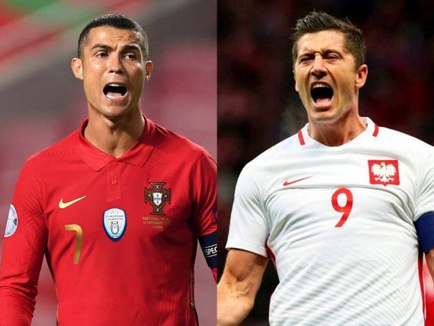 Cristiano Ronaldo y Lewandowski están en el Mundial