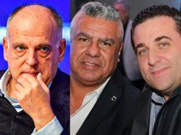 Pablo Toviggino, de AFA, cruzó fuerte a Javier Tebas, presidente de La Liga de España. Pablo Toviggino, de AFA, cruzó fuerte a Javier Tebas, presidente de La Liga de España.
