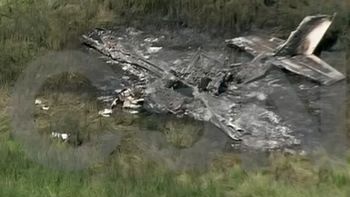 Cinco personas murieron tras estrellarse una avioneta Cinco personas murieron tras estrellarse una avioneta