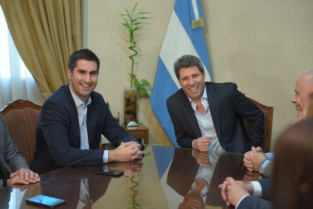 Manuel Mosca y Sergio Uñac almorzaron en San Juan