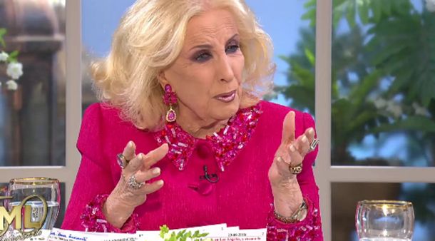 Mirtha opinó sobre el poliamor.