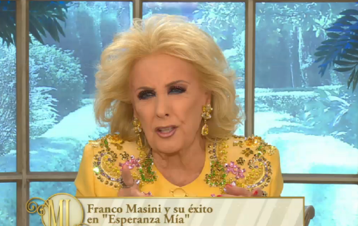 Mirtha Legrand se metió en la polémica de Esperanza Mía y atacó a Mariano Martínez