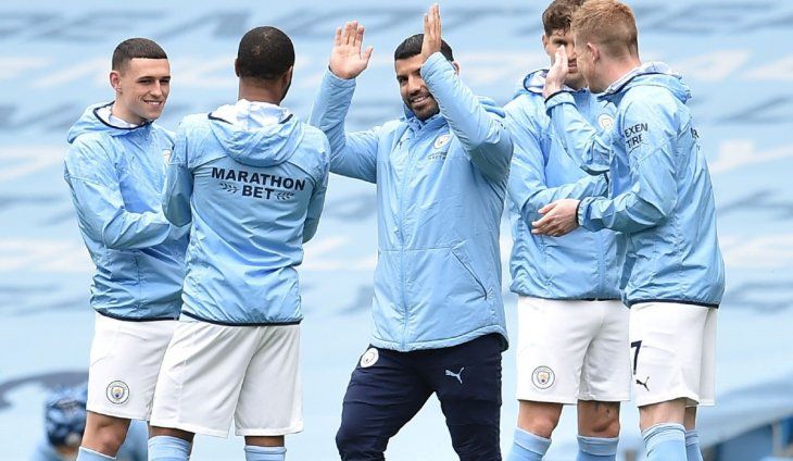 Kun Agüero habló en su despedida del Manchester City: Podría haber hecho un poco más