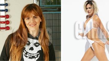 Antes y después: el destape de la mujer de Dady Brieva. Antes y después: el destape de la mujer de Dady Brieva.