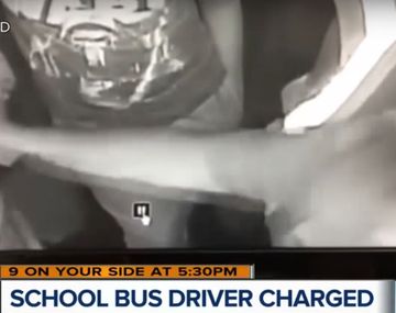 Conductor empujó del colectivo escolar a un alumno